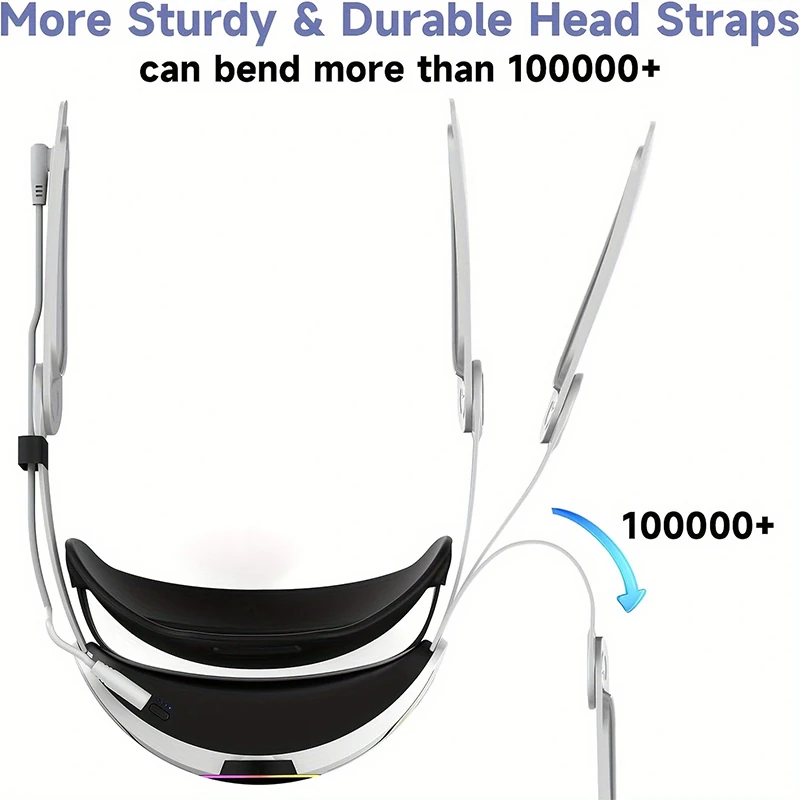 Meta Quest 3S Replacement Head Strap with 10,000mAh Battery &ndash; Quest 3 VR Accessory