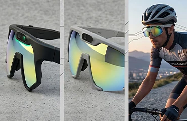 Say goodbye to the inventory backlog of traditional cameras! These AI-powered smart sports glasses, featuring 6-axis image stabilization and a "three-in-one" design, are igniting a lucrative new market in outdoor wearable wholesale.