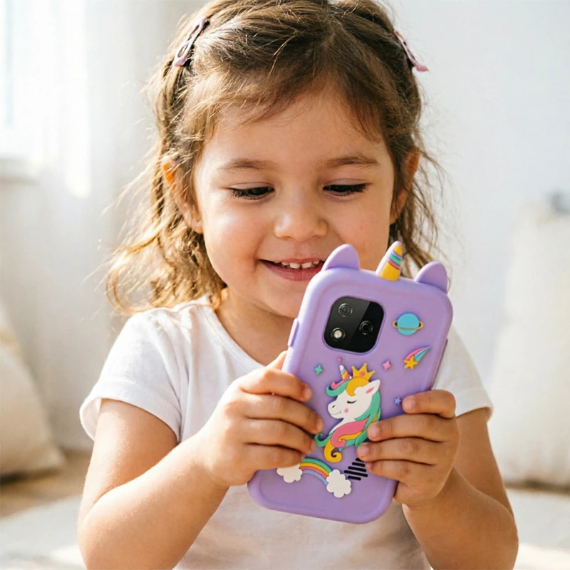P151 Kids' Smart Camera Toy – Mini Camera for Children (Unicorn Design)