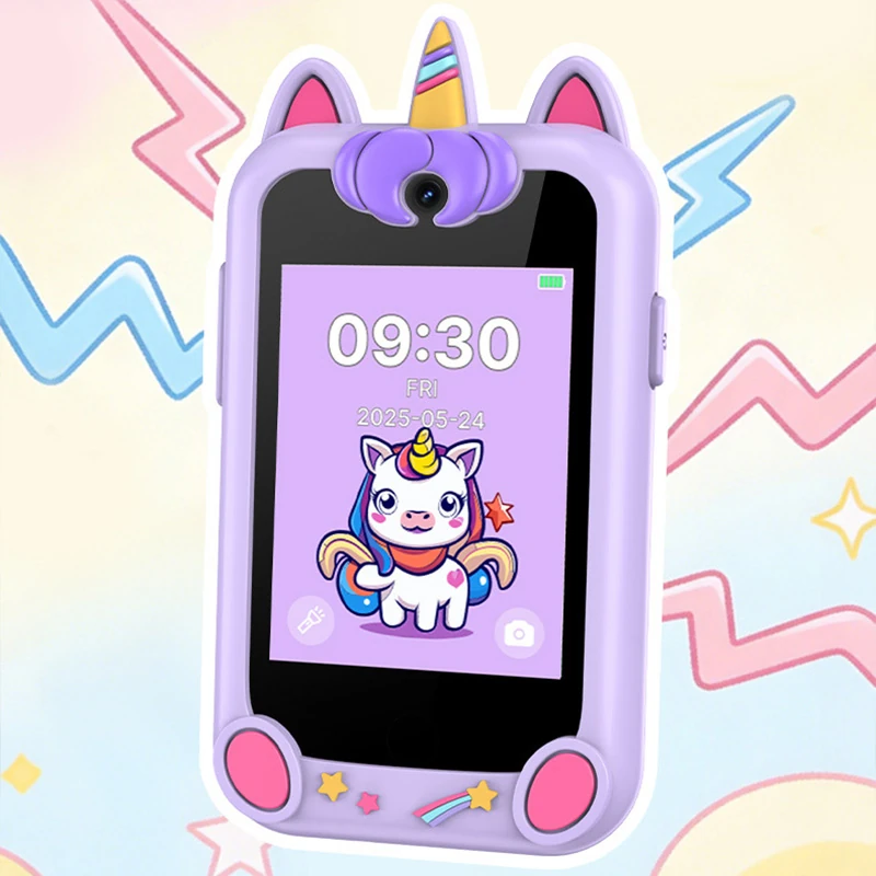 P151 Kids' Smart Camera Toy – Mini Camera for Children (Unicorn Design)