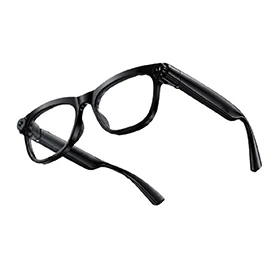 M10 AI Smart Glasses with Camera: Features a 20-megapixel high-definition camera, real-time translation, AI object recognition, and video recording capabilities.