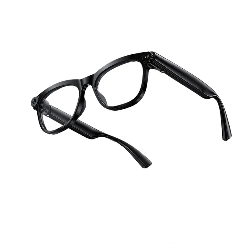 M10 AI Smart Glasses with Camera: Features a 20-megapixel high-definition camera, real-time translation, AI object recognition, and video recording capabilities.