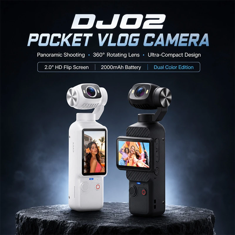 DJ02 Sports Camera: Features 1-megapixel photo capture, video recording and playback&mdash;ideal for outdoor cycling and sports action shots