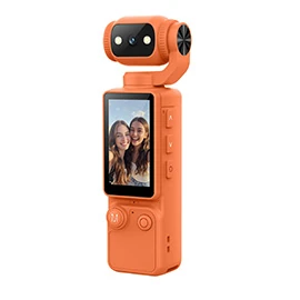 A36 Rotating Pocket Camera: Lightweight and compact design, fits easily in your pocket; features a 1.9-inch color screen and a 2000mAh battery&mdash;perfect for documenting travels and capturing short videos to share