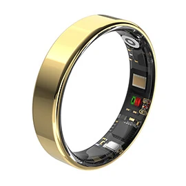 TK18 Smart Ring: Real-time Heart Rate, Step Counting, Blood Pressure, HRV, and Sleep Monitoring &ndash; Rugged, Outdoor-Ready, and 5ATM Water-Resistant
